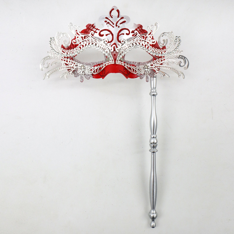 Hand-held phoenix tail-silver red