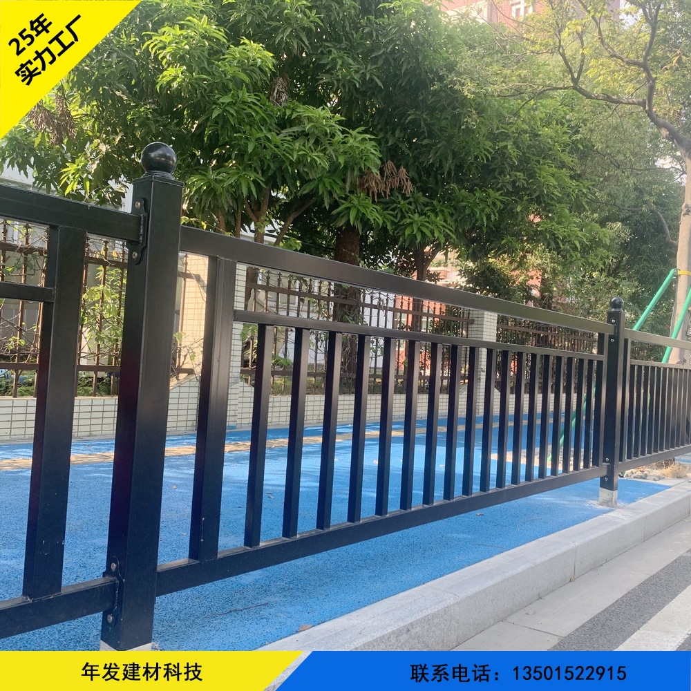 小区别墅防护飘窗安全栏杆 室内外楼顶露台隔离镀锌阳台护栏