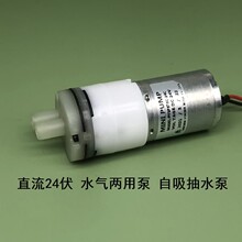 370水泵 自吸泵 12V-24V 大流量 微型隔膜泵 水气两用泵 2米扬程