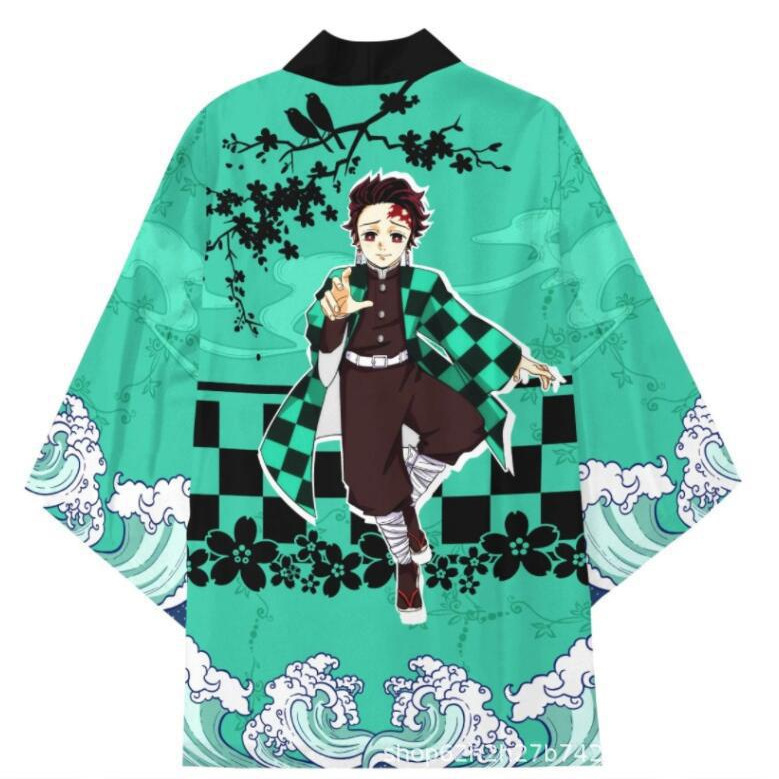 日漫鬼滅の刃cos羽織着物マント道着漢服3dデジタルプリントアニメ工場直売代|undefined