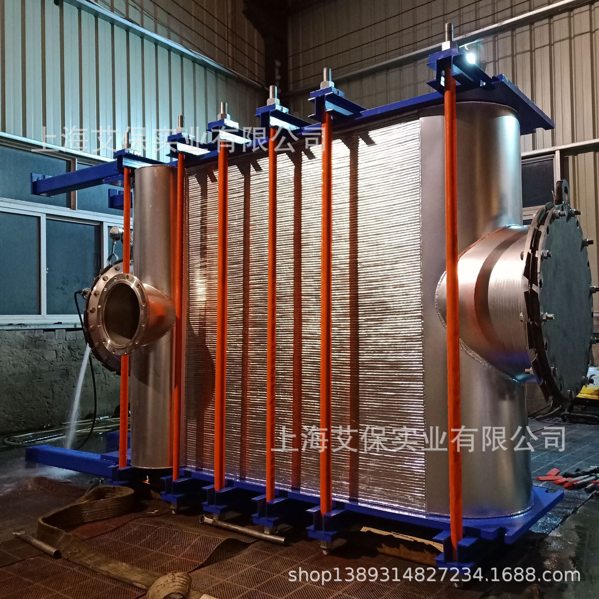 浙江宁波鄞州北仑镇海区余姚制冷全焊接 板式换热器 热交换器厂家