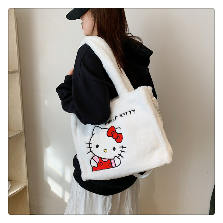 国境を越えてウサギのぬいぐるみを卸売りする女性バッグの補習袋はかわいいスティッチのハンドバッグの誕生日プレゼントのクロミ|undefined