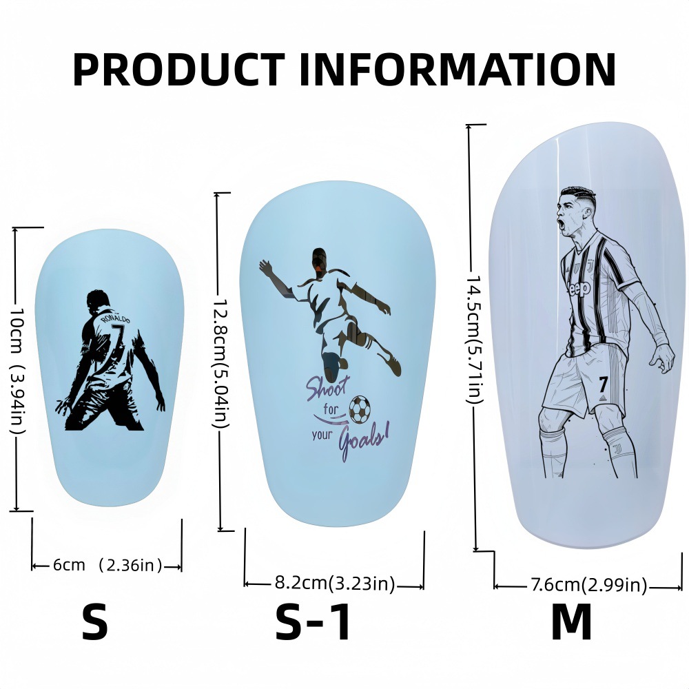 Cross-border small-sized mini shin guards, double-layered, thickened, and insert-type shin protectors for matches and training, wholesale