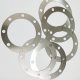 304 Stainless Steel Gasket Ultra-thin Round Flat Gasket Stainless Steel Gasket Shim Increased Thickening 0.02-6mm