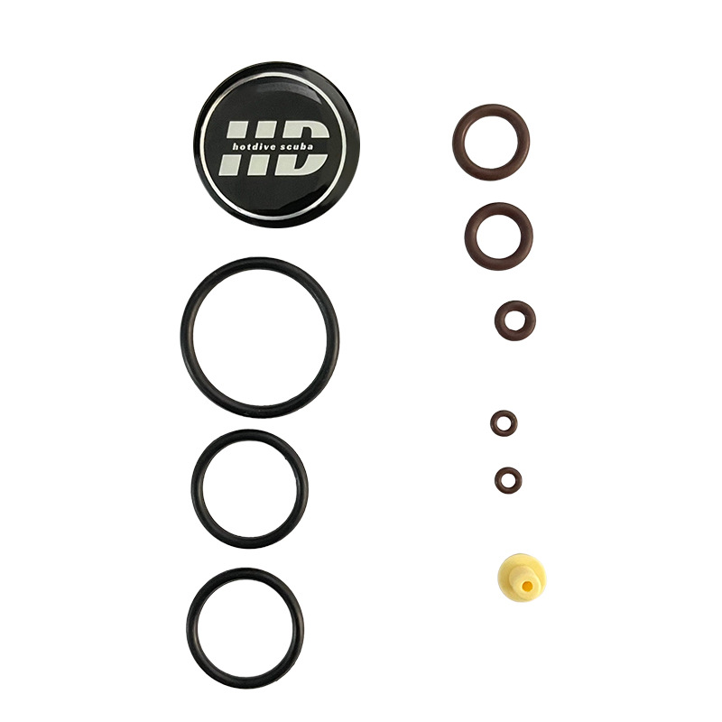 HOTDIVE regulador de buceo mantenimiento accesorios del paquete de reparación buceo profundo primer y segundo paquete de mantenimiento de cabeza Apeks