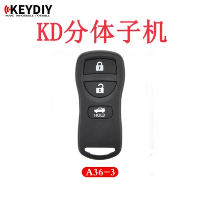 Sub-Machine - All Series | Car Keys - kd-sub-machine-a36-3-key