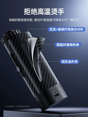 Car ashtray Portable Anti-Ash Cigarette Holder, No-Pressing