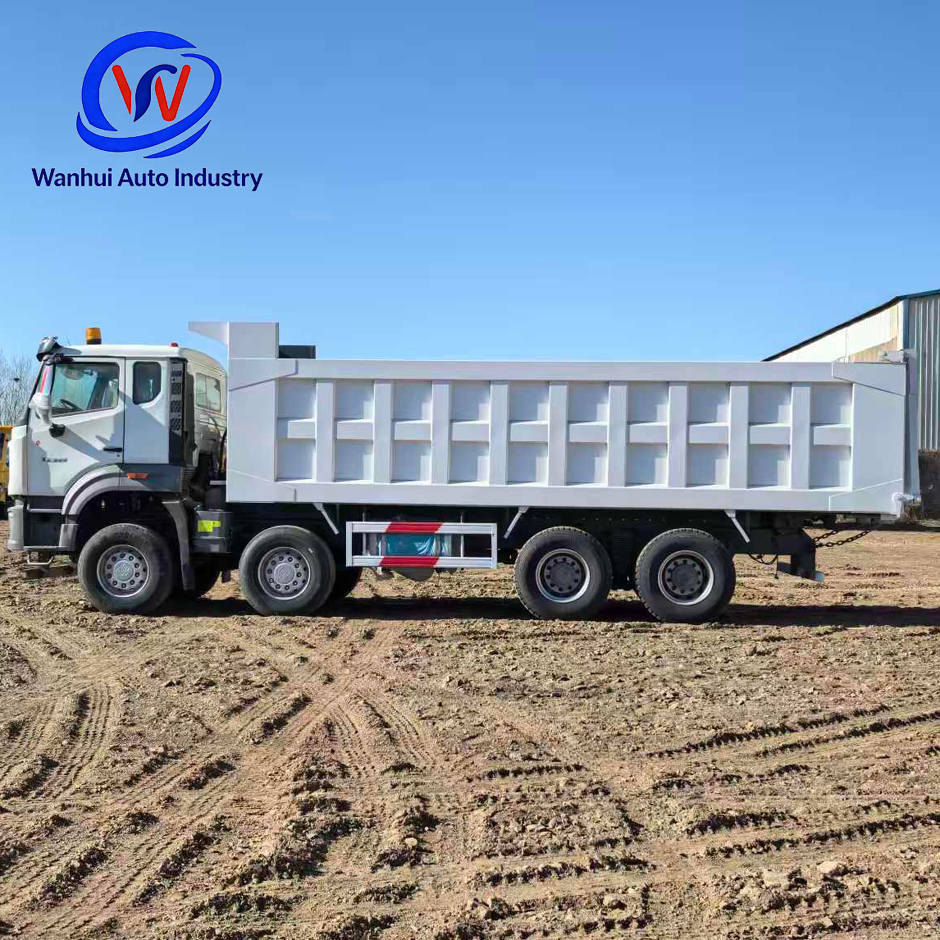 African Use of Howo Nx 6X4 Dump Trucks, 25-Ton Capacity Mining and Earth Transport Trucks