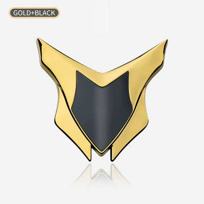 Personalized Modification Decoration Stickers, Zinc | Body sticker - goldblack
