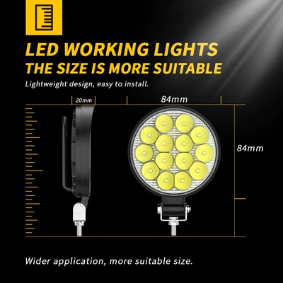 and Square, 16 Lights, 48W | Other lights