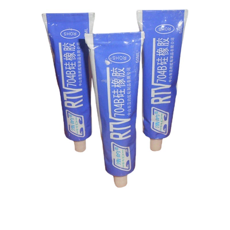 Водонепроницаемый и термостойкий электронный клей силиконовая Резина белый 704 герметик маслостойкий силиконовый герметик электронные компоненты