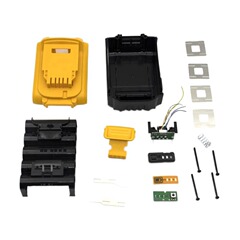 電動工具プラスチックケースカバープレート10芯dcb200適用dew徳偉18v20vリチウム電池