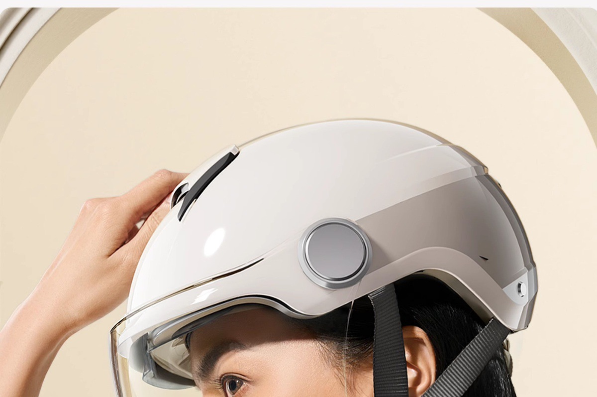 Two Little Bees 3C Certified Electric Vehicle Helmet for Men and Women, Summer Half Helmet for Electric Motorcycles, Suitable for All Seasons, TK15