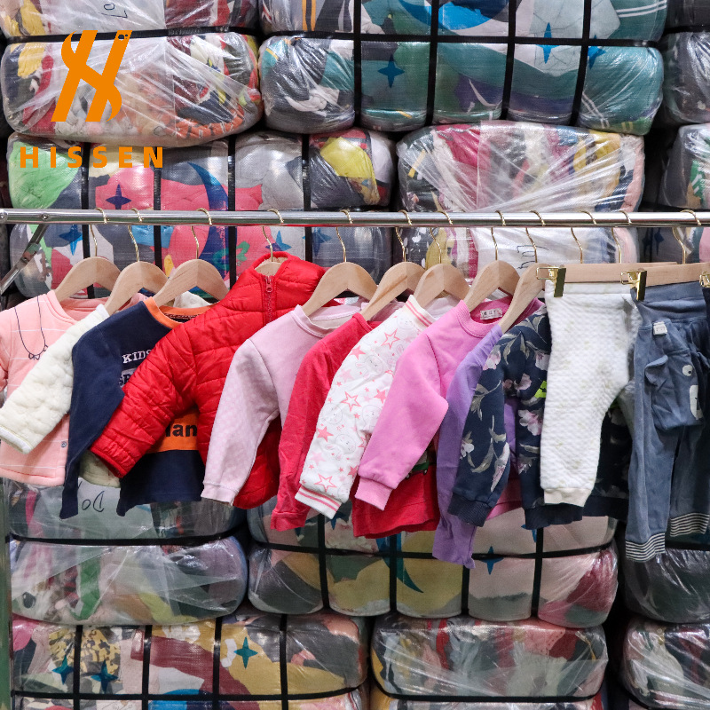 全国二手衣服供应出口土耳其secondhand children winter clothes
