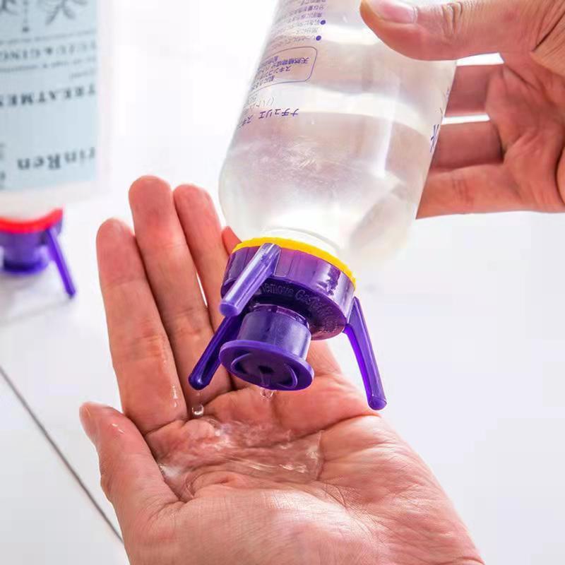 倒立式瓶盖大中小分号多功能三脚支架沐浴露洗发水防漏瓶盖批发