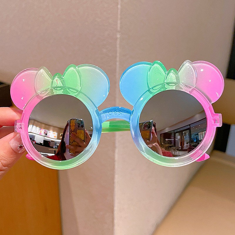 5#Pink green mickey mouse