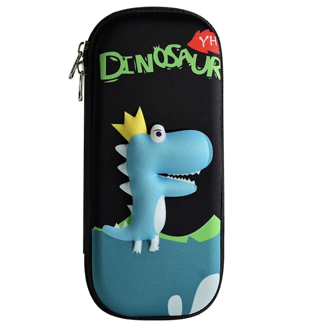 Three dimensional cartoon children's capacious pencil case for elementary school students, wholesale, fall protection