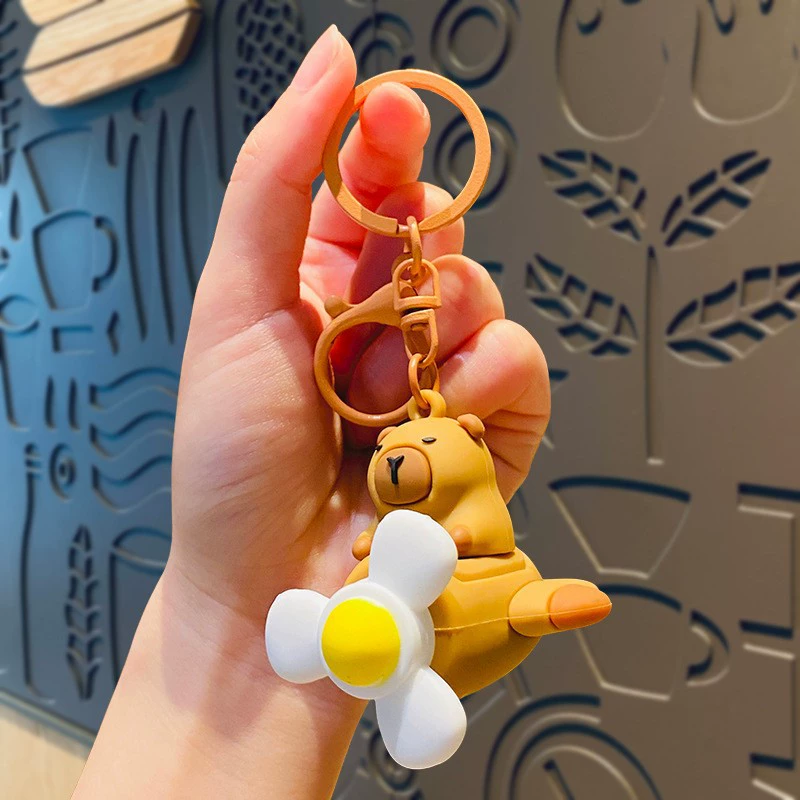 Настоящая Cartoon-ойл? (непонятно) Genuine cartoon oil, keychain, creative doll, cute pendant, with little bears, Birthday gift, wholesale