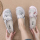 Guofeng Old Beijing Cloth Shoes Women's Shoes Ethnic Embroidered Shoes Soft Sole Non-slip Women's Single Shoes Slip-on Comfortable Moms Shoes