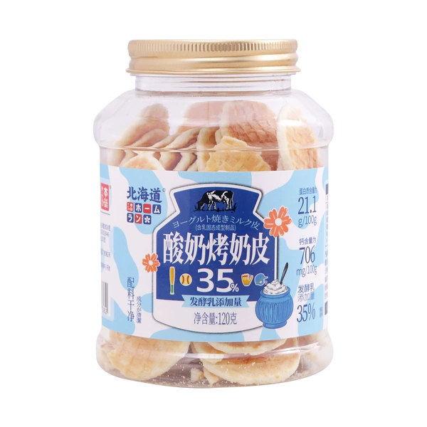 Запечённая молочная плёнка с йогуртом, 120 г