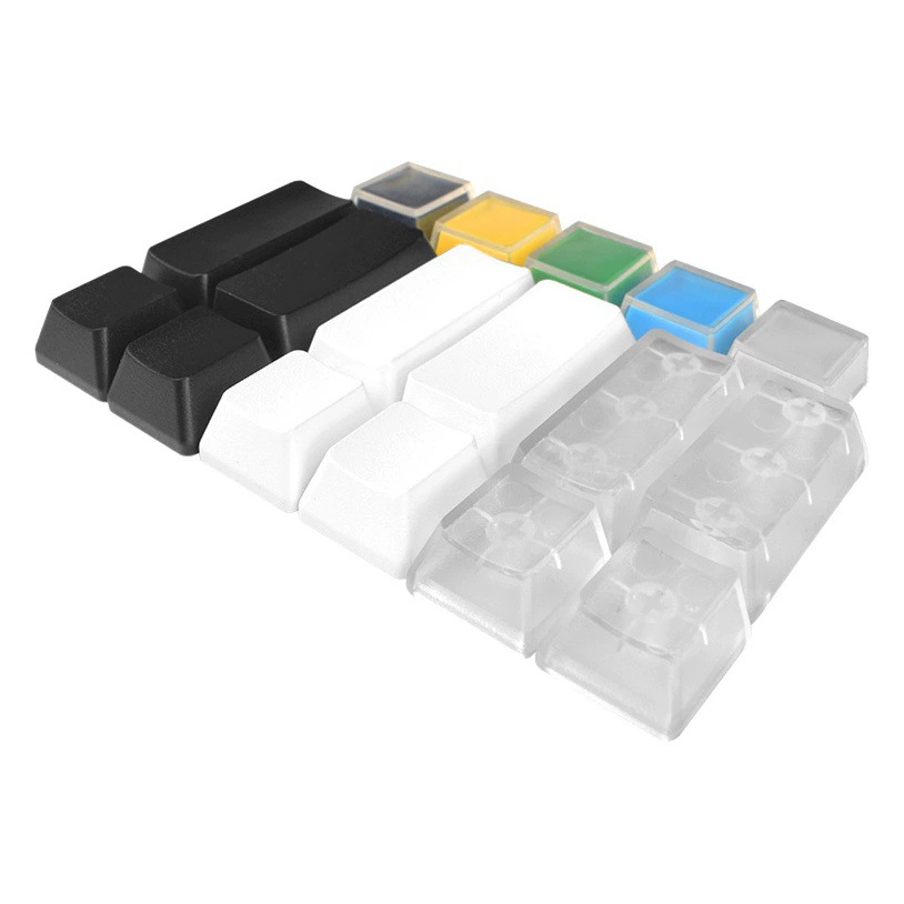 ABS без гравировки механическая клавиатура крышка для ключей поперечный вал универсальный одинарный ключ крышка аксессуары оптом лазерная гравировка печать