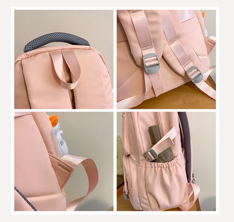 Exquisite schoolbag, large-capacity lightweight backpack for both men and women, backpack for 2024 junior high school, senior high school and college students, for commuting undefined