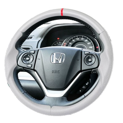 for Honda three-section suede steering | Steering wheel cover