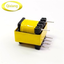 厂家批发EE10（4+4）立式全铜PC40高频变压器