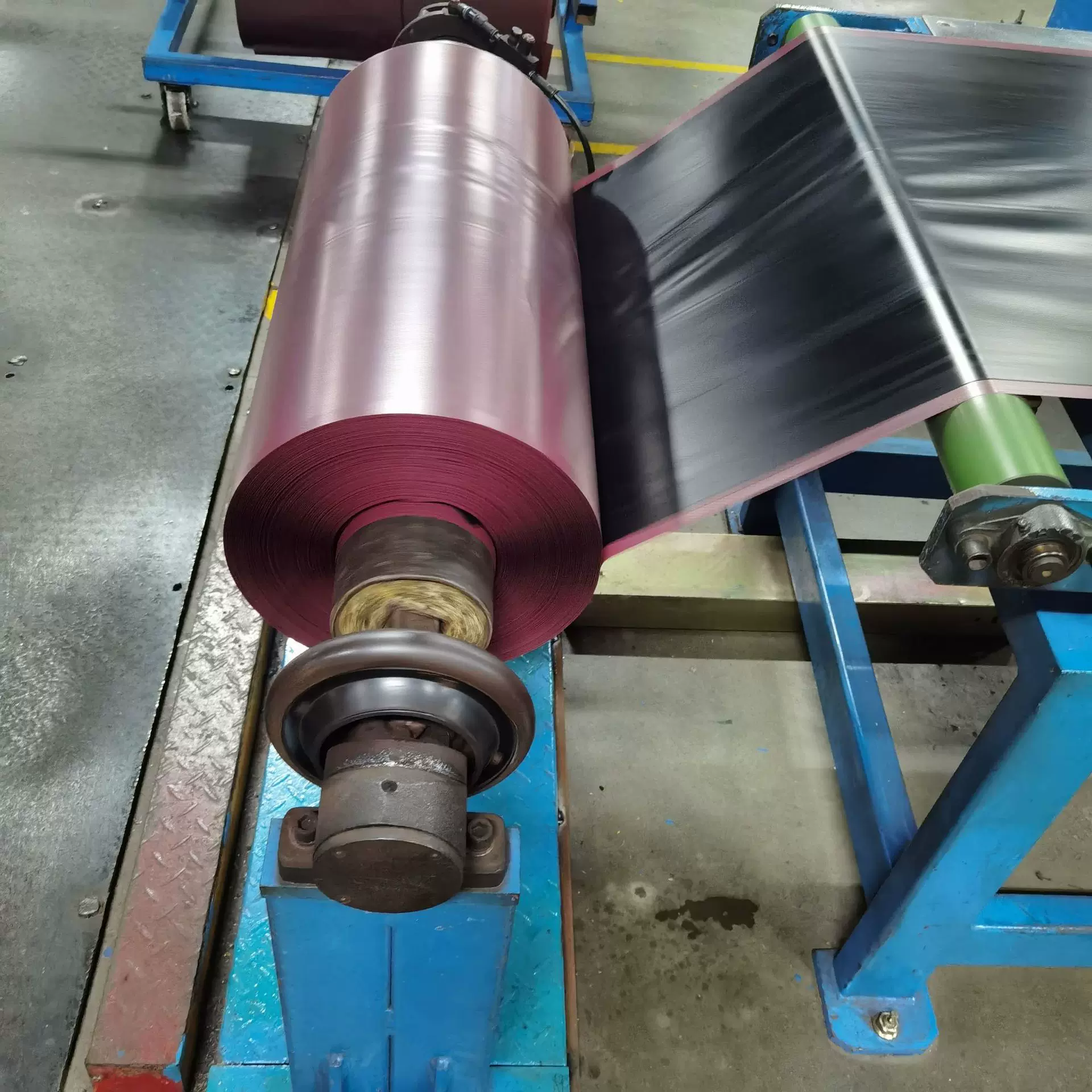 PE红色压纹膜 0.15mm压纹膜 格纹隔离膜离型膜 导热硅胶菱形膜