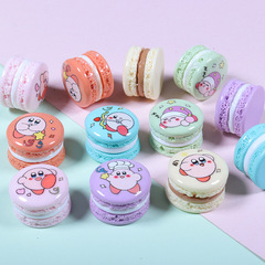 馬卡龍夾心卡比樹脂飾品配件diy手鍊冰箱貼手機殼髮夾擺件手機鏈