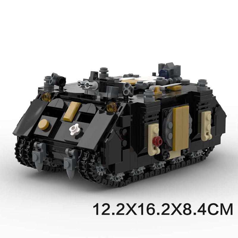 MOC ウォーハンマー 40K サイ装甲兵員輸送車両子供用組み立て DIY ビルディングブロックレゴ卸売ホットセール製品と互換性あり|undefined