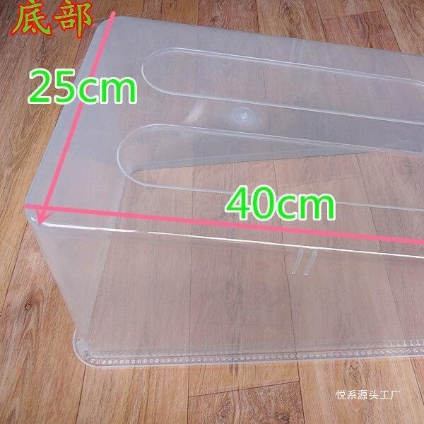 拡大斜め半透明バルクスナック棚プラスチックボックススーパーマーケットスナック食品ボックス収納と整理ボックス|undefined