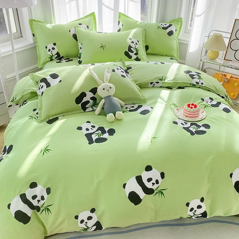 Cubierta de edredón de algodón para niños de una sola pieza 120x150x200cm Niños de jardín de infantes Coche de algodón funda de edredón para un solo niño