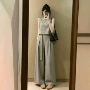 夏季好看新款无袖上衣
