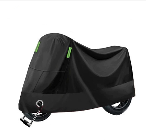 Cross-border motorcycle cover, motorcycle sun and rain protection cover, waterproof and dustproof universal sunshade cover, full cover