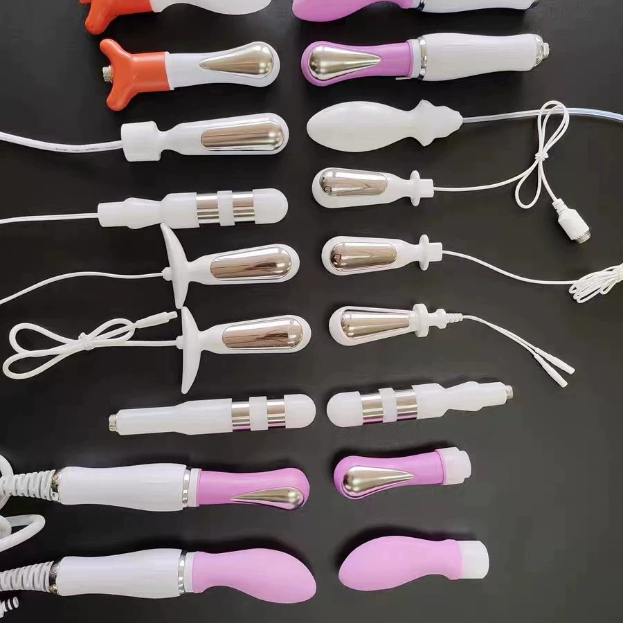 Универсальный прибор для оценки мышц тазового дна с биофидбэк-игровой системой, электродной головкой и синим светом для восстановления после родов