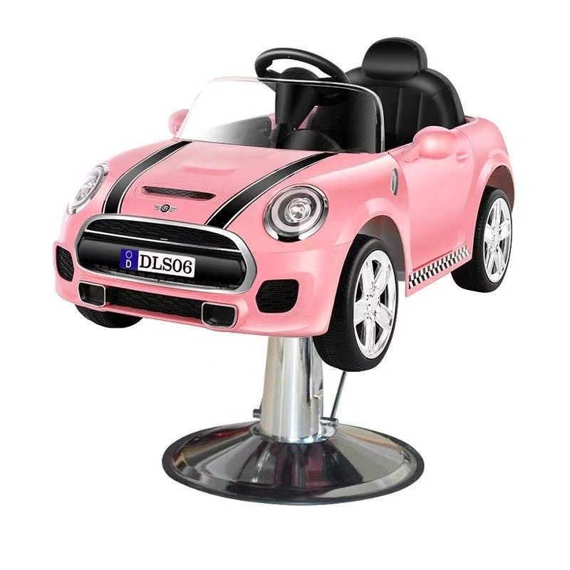 Silla de peluquería transfronteriza para niños silla de cabello giratoria silla de elevación salón de peluquería multifuncional asiento de automóvil de dibujos animados al por mayor image 99