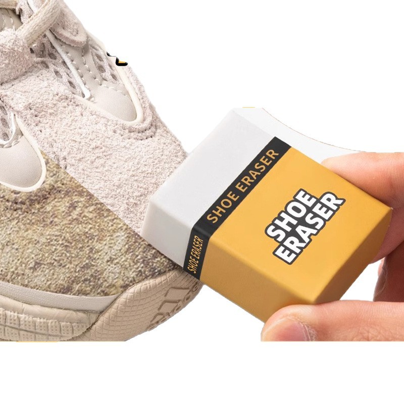 Borrador de gamuza pulido de zapatos a prueba de agua pulido de zapatos artefacto limpieza zapatillas de gamuza zapatos blancos descontaminación borrador resistente al desgaste