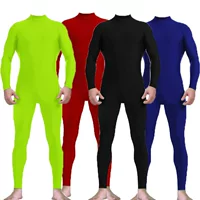 ZENTAI все включено колготки без головы, сплошной цвет, вариабельная гимнастика, сценическая одежда, комбинезон