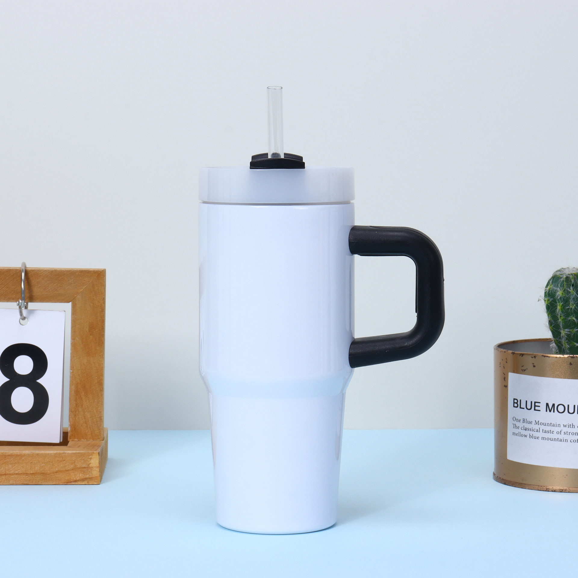 Nuevo 14oz caliente sublimación 304 taza de acero inoxidable taza de té conveniente taza de deporte taza de aislamiento