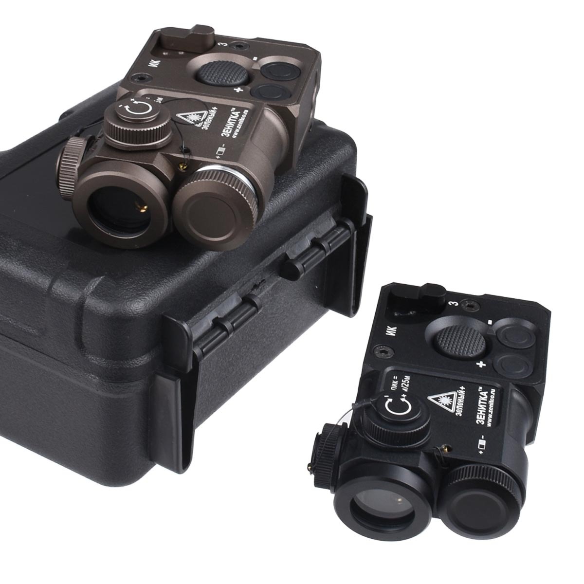 Cnc All-Metal Anode Zenninte Perst-4 Laser Pointer Green Laser with Ir Outdoor Tactical Headlamp