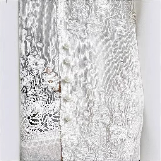 Women's Lace Lightweight Blazer, Elegant Evening Wear with Sheer Mesh, Business Casual Work and Outing Jacket Women's Lace Lightweight Blazer, Elegant Evening Wear with Sheer Mesh, Business Casual Work and Outing Jacket
