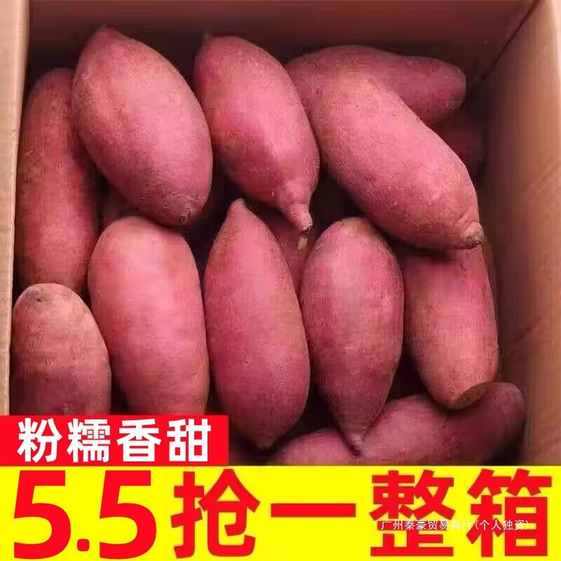自种板栗新鲜山芋10红薯蜜薯番薯地瓜糯包超甜沙地邮香薯斤黄心粉