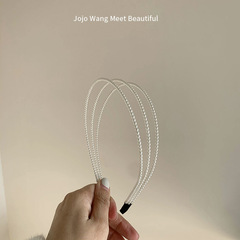 Pearl Headband Retro French Forest Style Ethereal Headband Fashion 2021 New Outdoor Hairpin Hairband Accessory