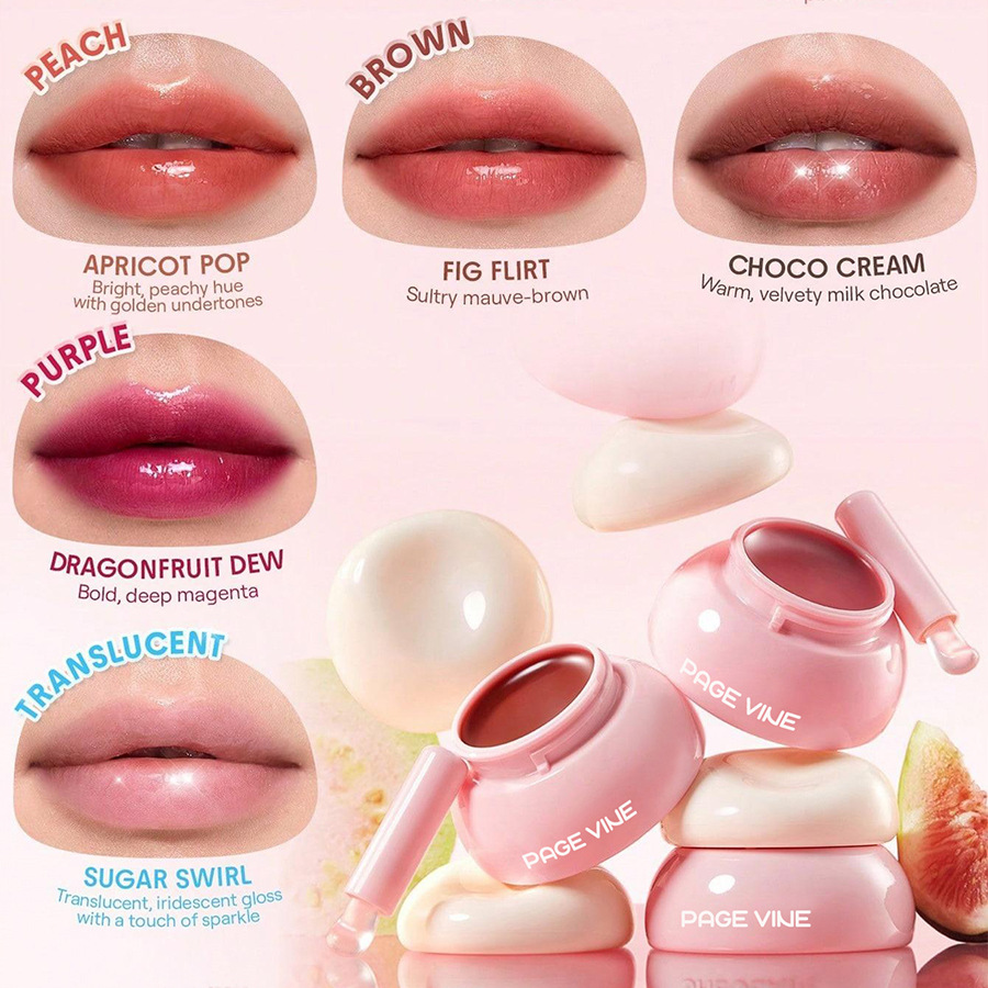 PÁGINA transfronteriza con cepillo de labios espejo esmalte de labios Amazon TK maquillaje de belleza caliente máscara de labios hidratante de larga duración impermeable