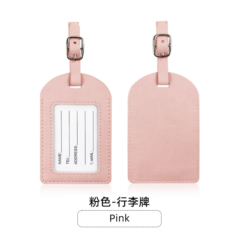 En stock pu cuero viajes negocios regalos pueden agregar logo pasaporte cubierta bolsa pasaporte titular cubierta protectora equipaje etiqueta traje
