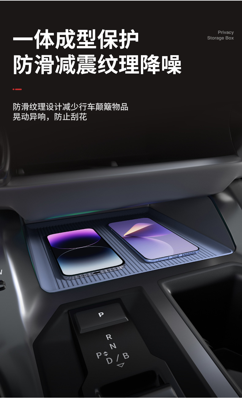 Suitable for 26 Models of Toyota Rav4, Central Control Storage Silicone Mat, Dust-Proof Protective Mat, Interior Modification Accessories, Factory Direct Sales
