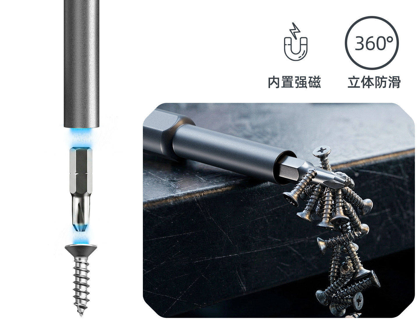 Green Forest [Moonlight Treasure Box] Ratchet Wrench Quick Dual-Use Mini Hex Key Three-In-One Socket Set