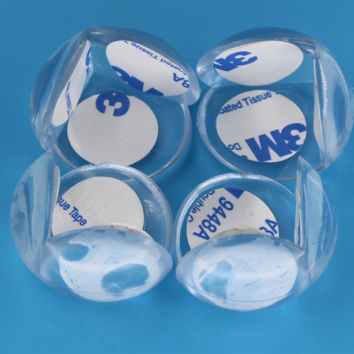 Wholesale transparent children's anti-collision corner guard Baby anti-collision table corner Thick PVC spherical anti-collision corner