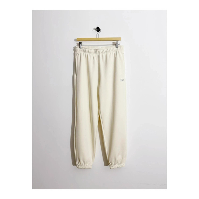 Cross-Border Supply Metal Label Thickened Elastic Cuff Loose Winter Sweatpants Sports Pants Casual Pants Unisex